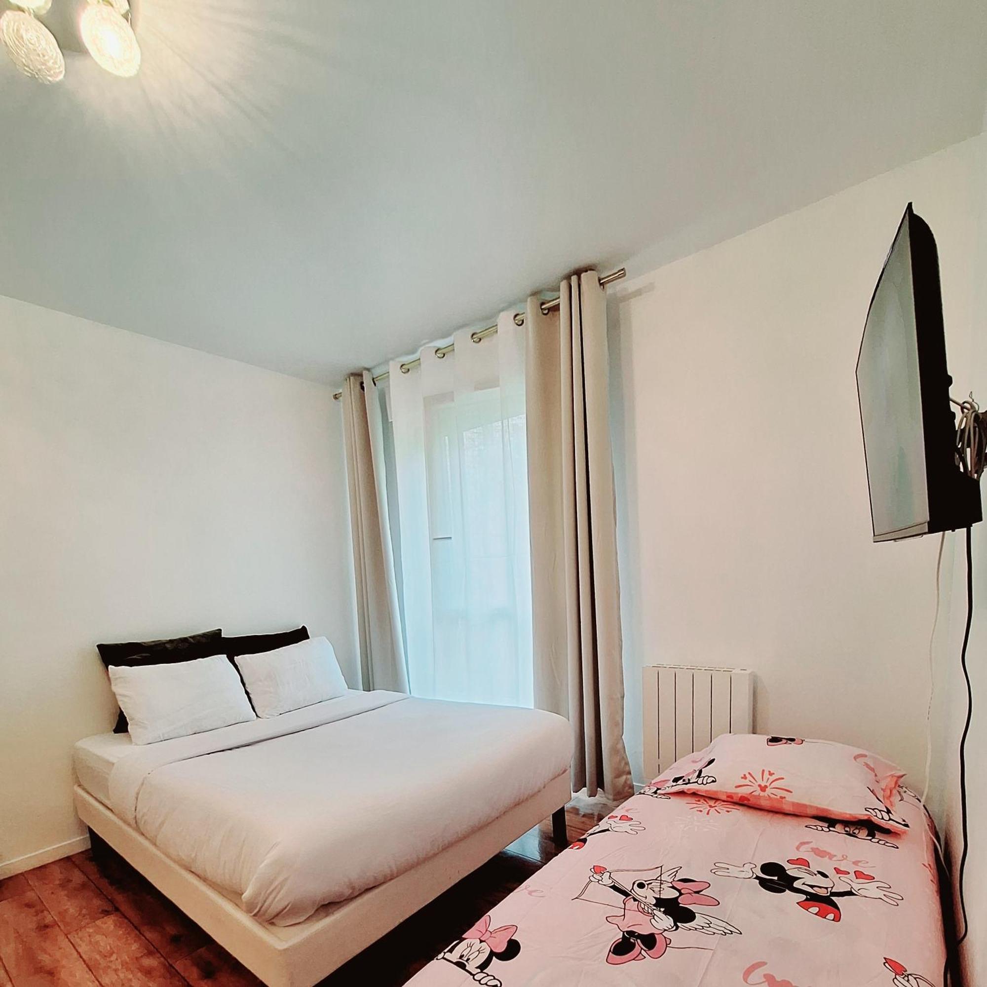 Studio Alpha - 2Min By Train To Disneyland Or 20Min Walk - 5Min Walk To "Val D'Europe" Station Montévrain Exterior foto